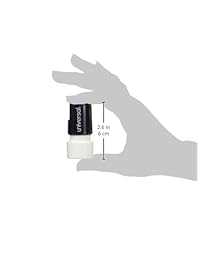 Universal Ronda Mensaje Stamp, Check Mark, pre inked re inkable, Rojo (10075)