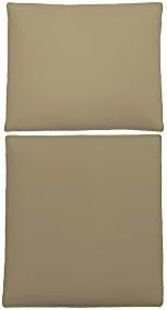 Easy Way Products Knife Edge Sewn Closed Deep Lounge Seating, 26" L x 5" W x 30" H, Fresco Tan