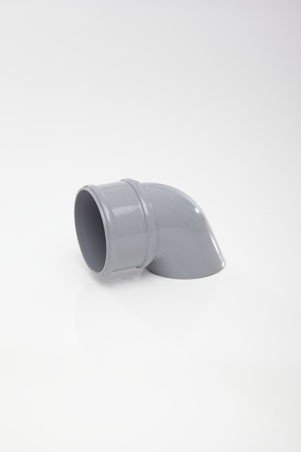 Polypipe 110mm high Capacity guttering downpipe Shoe RL428 Grey
