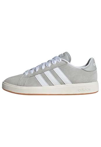 Hombre Grand Court Base 00S Shoes, Grey Two/Cloud White/Gum, 42 EU