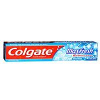 Colgate Max Fresh Toothpaste with Mini Breath Strips, 6 Ounces (Pack of 4)