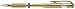 uni-ball Impact Gel Pens, Bold Point (1.0mm), Assorted Metallic, 3 Count