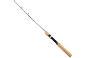 MYUIAO LCE Fishing Rod,Winter Ice Rods Pen Pole Lures Tackle Spinning Casting Hard Rod Without Reel Useful and Practical and Reel Combos Hunting LCE Fishing Rod (75cm)