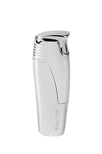 Vector KGM Coup Single Flame Butane Torch Lighter in High Polished Chrome - Thumbnail 3