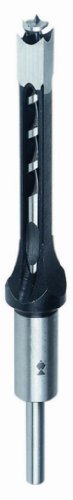 Fisch FSG-320517 | 4Pce Premium Hollow Mortise & Chisel Set | Drill & Mortise Square Holes In Soft/Hard Woods. Set Includes 1/4", 5/16", 3/8", & 1/2" Sizes. Made In Austria