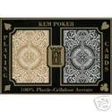 KEM Poker Arrow Standard Index (Black/Gold)