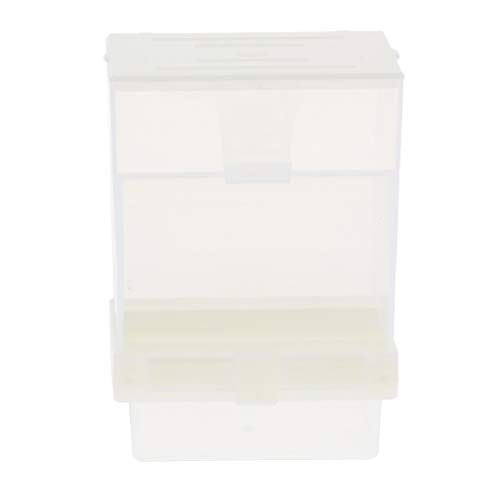 SM SunniMix Bird Food Feeding Seed Automatic Feeder Water Dispenser Food Container for Parrot Budgies Parakeet Cockatiels Conure Lovebirds