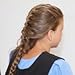 Marilyn Faye's U-Shaped Crinkled Hair Pins (Set of 12) (3 inch, Brown)