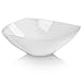 TGLBT 3 Packs Salad Bowls Large Serving Bowl Porcelain,White, Stackable