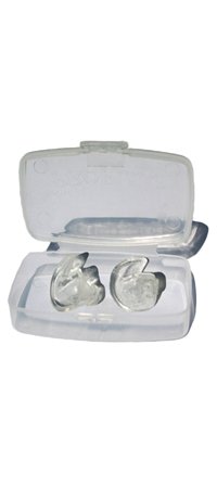Doc's Proplugs Vented Ear Plug Clear No Leash Size