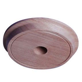 Lamps and Lights Wooden Ceiling Rose Large (Mahogany)