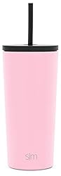 Simple Modern Insulated Tumbler with Lid and Straw