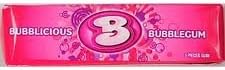 BUBBLICIOUS ORIGINAL 5 PIECES BUBBLE GUM 40G PACK - AMERICAN RETRO CANDY - USA GUM - 2 PACKS