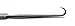 Joseph Skin Single Hook Sharp Prong 6.25