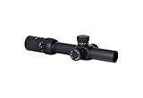 Monstrum G3 1-6x24 First Focal Plane FFP Rifle Scope with Illuminated MOA Reticle (Black)