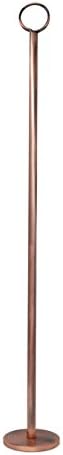 GrayBunny GB-6789AC Place Card Holder 18 in 12-pk, Antique Copper Table Card Holder Tabletop Menu Holder Table Number Holder Recipe Holder Reserved Card Holder For Restaurants Rustic Weddings Banquets