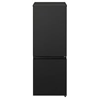 パナソニック 冷蔵庫 幅49.7cm 180L 右開き NR-B18C1-K マットブラック 2ドア 自動霜取り 大きめ冷凍室