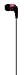 Skullcandy 50/50 In Ear Bud with In-Line Microphone and Control Switch/Volume S2FFCM-034 (Black/Red)