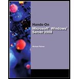 Bundle: Hands-On Microsoft Windows Server 2008 Administration + Microsoft Windows Server Enterprise 2008 DVD Evaluation Unlimited Client 120 Day, Michael J. Palmer, 1435470230