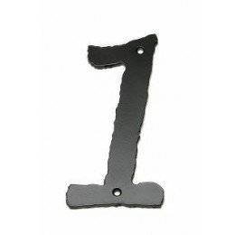 Handmade Forged Iron House number 1