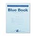 Roaring Spring Exam Blue Book, Margin Rule, 8-1/2 x 7 Inches, White, 12 Sht/24 Page (77513)