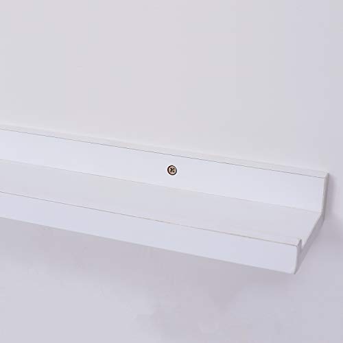 image for love furniture Set of 2 Picture Ledge Floating Frame Shelves Wall Shel