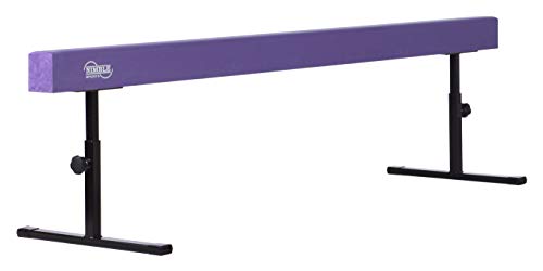 Nimble Sports 8 Feet Long Purple Balance Beam Adjustable 14 to 24 Inches High - Thumbnail 3