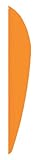 Bohning X-Vanes (Pack of 36), Neon Orange, 3-Inch