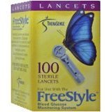 Freestyle Sterile Lancets 28 gauge - 100 ct