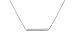 Rosa Vila Minimalist Bar Necklace, Rose Gold Necklace, Bar Necklaces Women, Rose Gold Jewelry Women, Gold Bar Necklace Rose Gold Bar Necklace, Horizontal Bar Necklace