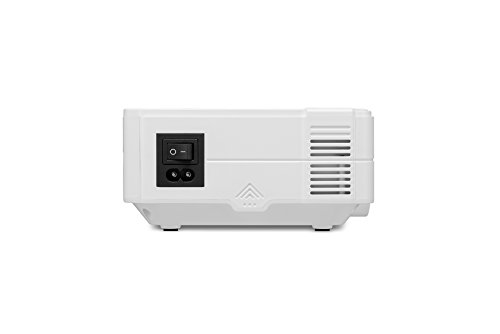 iCODIS RD-812 Video Projector, Supports 1080P, 1500 Lumens LCD, HD resolution, 1500:1 Contrast Ratio, Multimedia Home Theater Digital Projector.