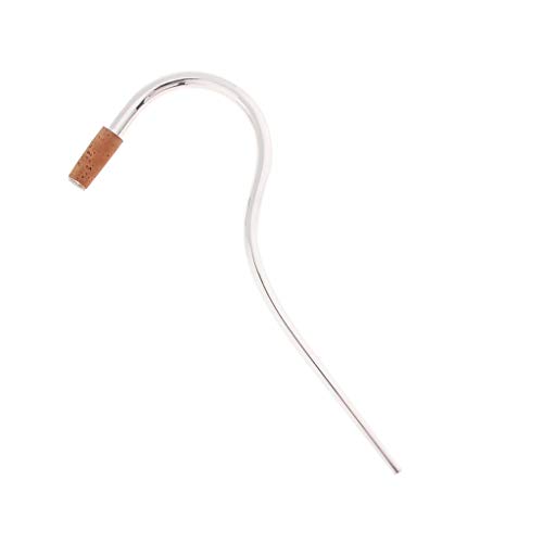 Metal Bassoon Mouthpiece Bocal Crook,Woodwind Instrument Parts 20.7/21.5cm Length - Thumbnail 7