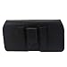 Leather Holster Belt Clip Pouch for iPhone 5 5s 5c W/Extended Battery Case On It