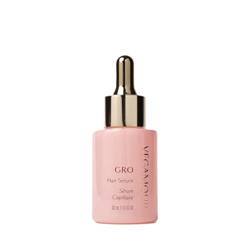VEGAMOUR GRO Hair Serum for Hair Thinning & Shedding | Thicker Fuller Looking Hair In As Soon As 90 Days, Non Oily, Bergamot Scent, Vegan & Cruelty Free