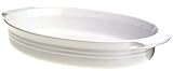 Le Creuset Stoneware 14-Inch Oval Baking Dish, White