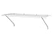 ClosetMaid 1041 Wire Shelf Kit, 4-Feet X 12-Inch, White primary