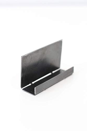 Modern Metal Business Card Holder for Desk | modern desk decor office desk organizer rustic industrial office desk accessories for men - Thumbnail 3