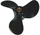 Michigan Wheel 3-Blade Prop, Pressed Rubber Hub/Aluminum, 8.25 Dia X 8, Rh