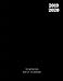 2019 2020 15 Months Black For Men Daily Planner: Academic Hourly Organizer In 15 Minute Interval; Ap by Zen Planner