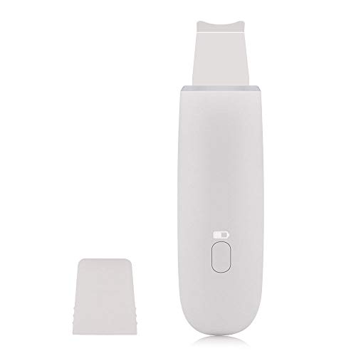 Electric Facial Skin Scrubber Blackhead Remover - Rechargeable Face Spatula Cleansing Brush [2019 NEW]