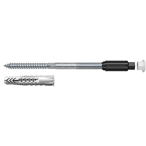 fischer Thermax 10/140 M10 - Abstandsmontagesystem zur Befestigung von leichten Lasten, wie Leuchten und Bewegungsmelder in Wärmedämmverbundsystemen -