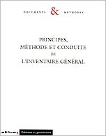 Principes, méthode et conduite de l'Inventaire général