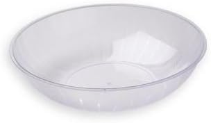 Clear Plastic Serving Bowl, 1-Gallon