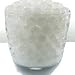 8oz -Almost 15,000 JellyBeadZ Brand Water Bead Gel - WHITE- Heat Sealed Bag- Water Pearls Gel Beads- Wedding & Event Centerpieces