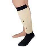 ReadyWrap Fusion Leg Wrap Compression Kit, with Liner, Black (Regular Length, X-Large)