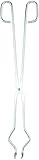Humboldt H-23390 Nickel Plated Steel Crucible Tongs, 6mm Diameter x 457mm Length