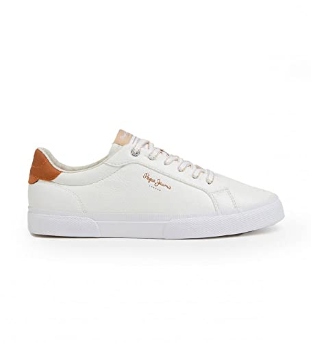 London Kenton Max W Damen Regular Fit Ledersneaker, Blaues Wasch