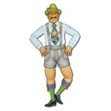 Beistle 55647 Jointed Mr.Oktoberfritz, 3-Feet 2-Inch