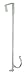 Adams Christmas 9202-99-1740 Over Door Wreath Holder, Clear