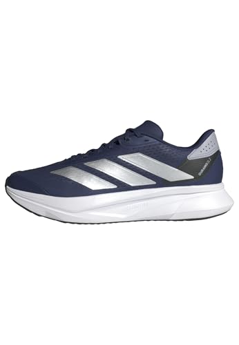 adidas Men’s Duramo SL 2 Running Sneaker, Dark Blue/Silver Metallic/Halo Silver, 15